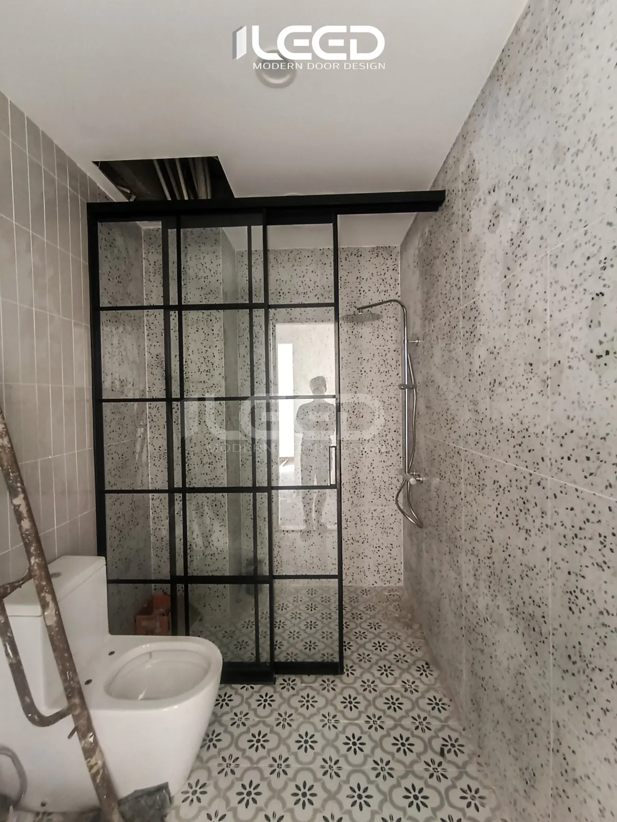 Cabin phòng tắm kính cường lực khung mảnh