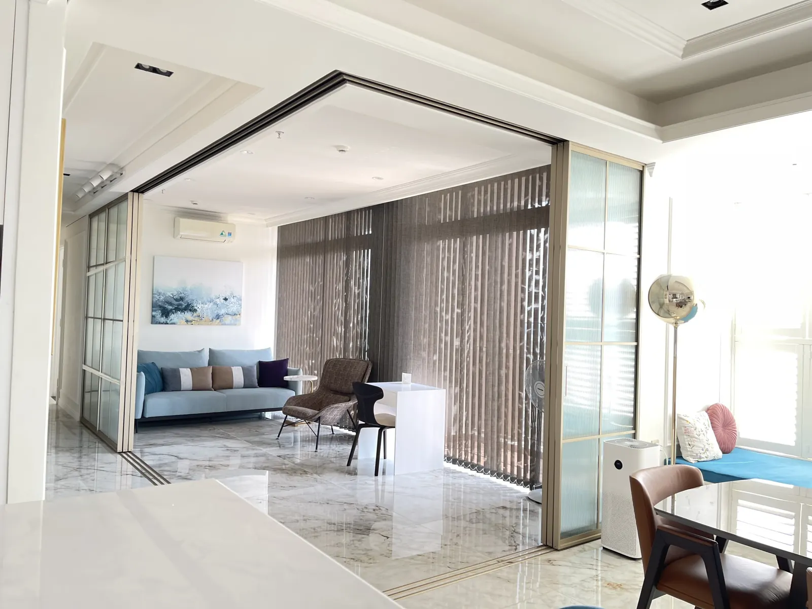 Cửa lùa Slim – công trình thực tế 4